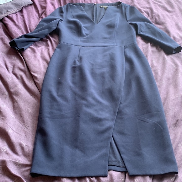 Anthropology navy dress size 12 - Picture 5 of 9